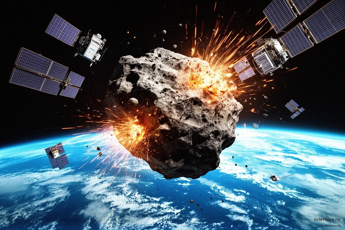 Астероид Апофис пройдет в 2029 году ниже орбиты спутников: что гравитация Земли сделает с ним