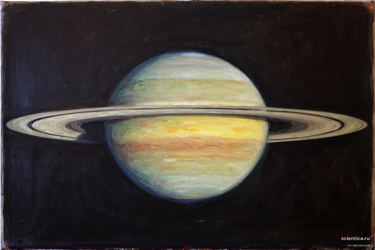 Тайна наклона Сатурна: почему гигантская луна-призрак изменила облик планеты