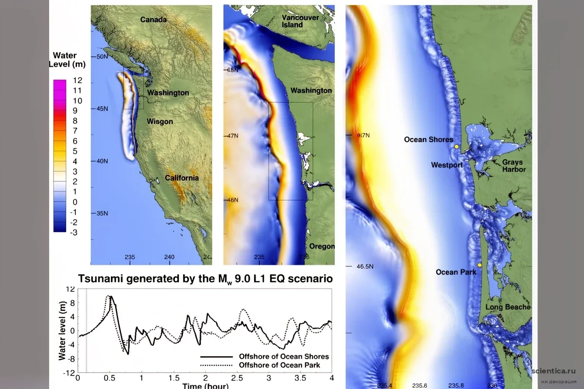Цифровой двойник океана: как суперкомпьютеры сократили 50 лет вычислений цунами до 0,2 секунды